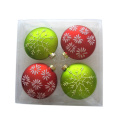 Artdragon best selling 2020 hanging flat glass ball ornament sets for Xmas tree decorations